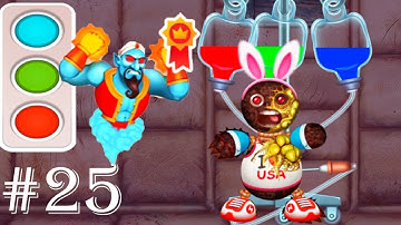 Kick The Buddy - Gameplay Walkthrough Part 25 - Drip Bag Asteroids Lighting Genie