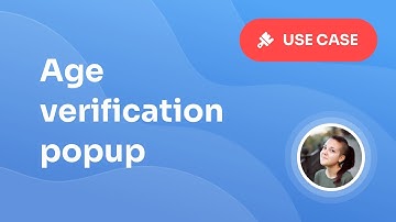 How to Create an Age Verification Popup for Your Website | Free, No Coding
