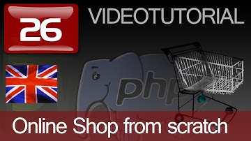 How to make an online shop with Dreamweaver and PHP. Chapter 26