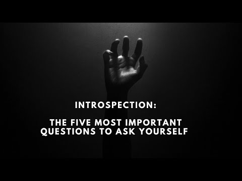 Introspection: The Five Most Important Questions You Need To Ask Yourself to Transform Your Mind