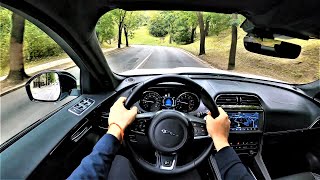 Jaguar F-Pace 250HP R-Sport - POV Test Drive. GoPRO driving