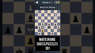 #4 Three mate in 1 chess puzzles from #chess king Hunt app screenshot 5