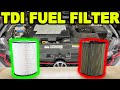 Volkswagen Jetta TDI Fuel Filter Replacement ~ Common Rail Diesel