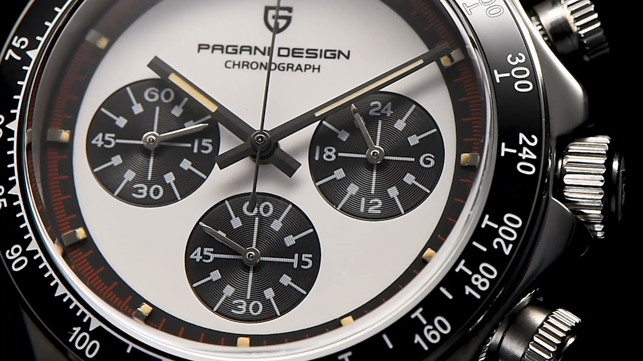 PAGANI DESIGN New Men s Quartz Watches Paul Newman Homage Wrist Watch