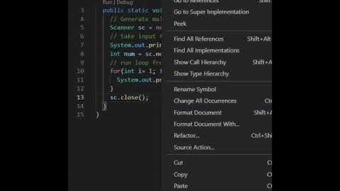 Table problem || Generate Multiplication Table by java #java #shorts #programming