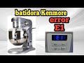 error E1 batidora o mezcladora Kenmore Elite