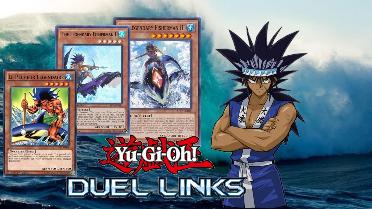 YUGIOH! DUEL LINKS THE LEGENDARY FISHERMAN III YouTube
