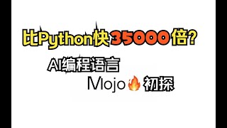 技术前瞻系列（一）比Python快35000倍？AI编程语言Mojo初探 screenshot 5