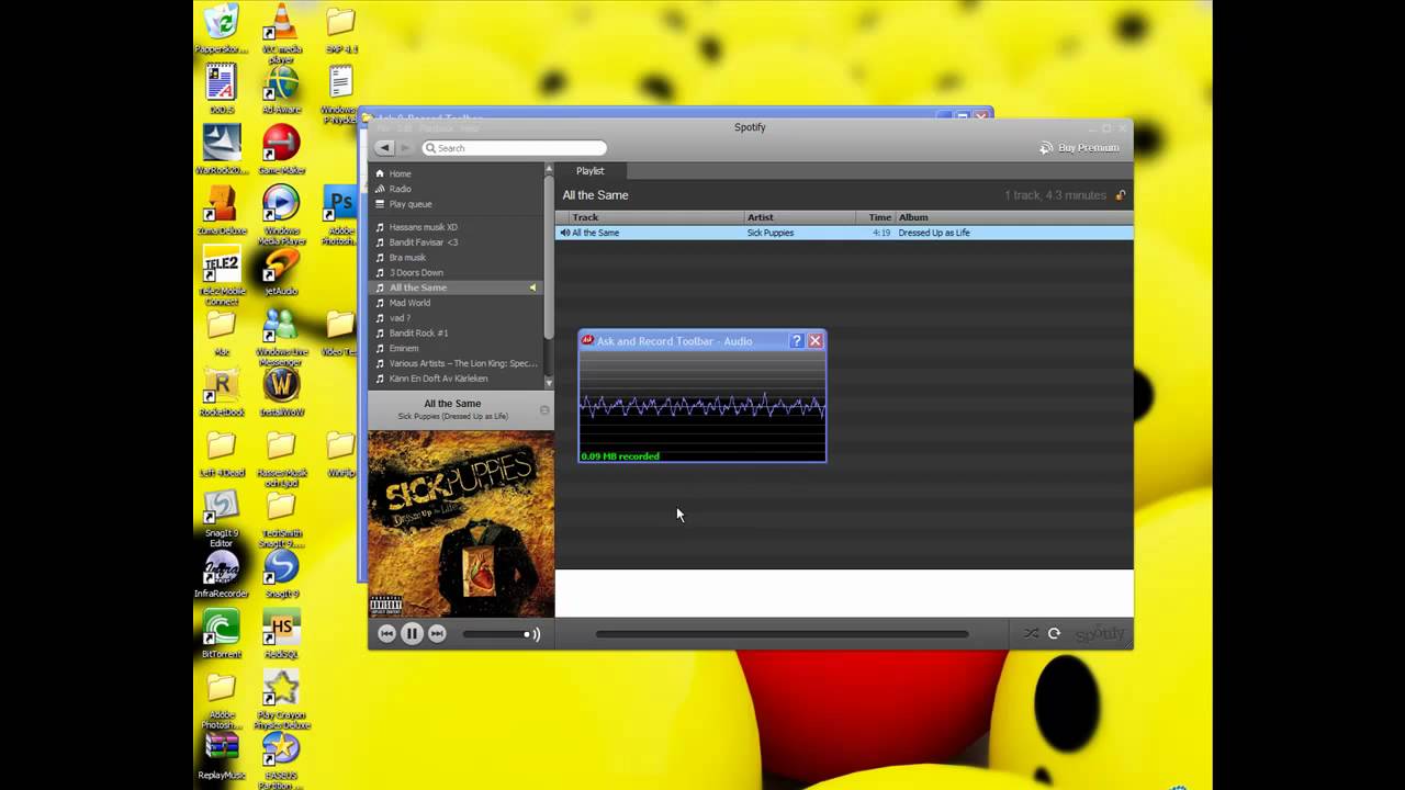 How To Record Music From Spotify Free!! YouTube