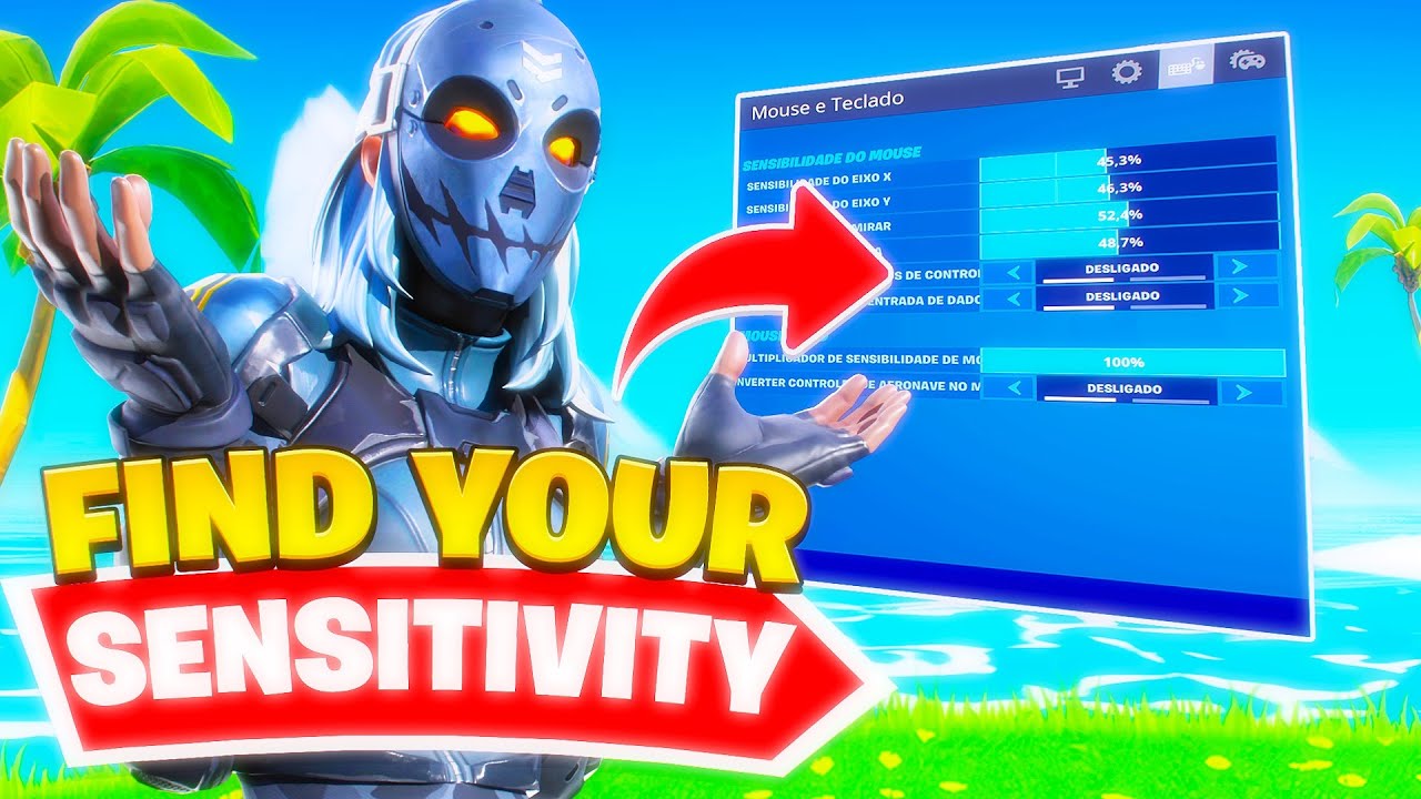 How To Find The BEST Sensitivity for Beginners on Keyboard & Mouse!  – Fortnite Tips & Tricks