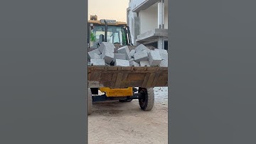 Solid brick shifting, JcB Work short video