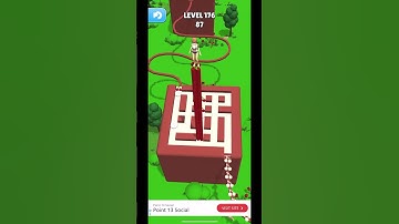 Stacky Dash level 176 gameplay solution. Animal find 🎉 Android iOS maze game 🎮