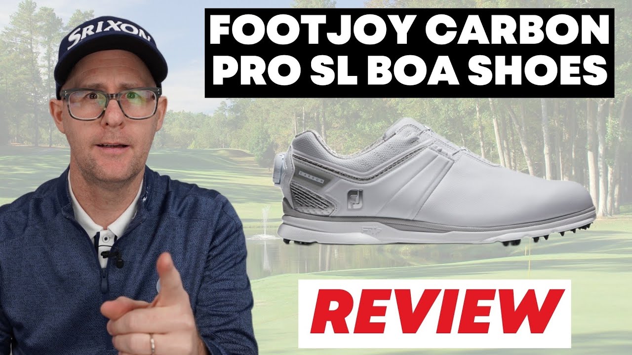 Footjoy Pro SL carbon BOA Golf Shoes Review - YouTube