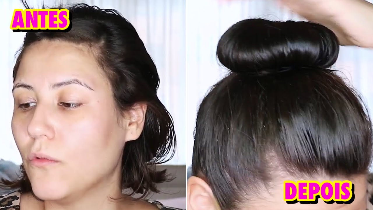 Coque ROSQUINHA em Cabelo CURTO