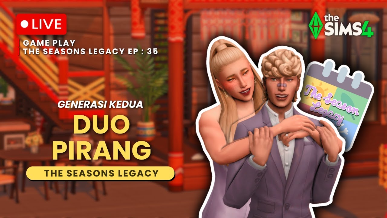 Si Duo Blonde! Mami Sunny dan Hazel | Seasons Legacy Ep. 35 | The Sims ...