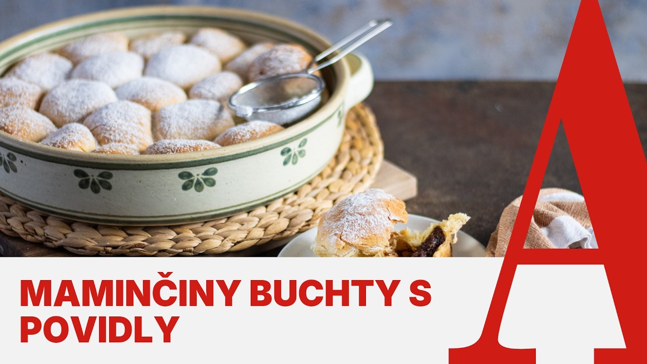Maminčiny buchty s povidly