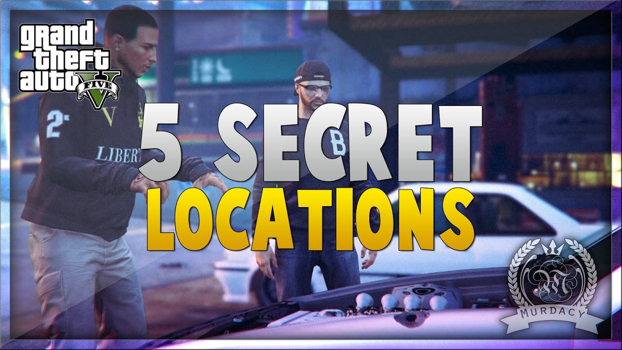 GTA 5 Online 5 Secret Locations & Bounty Hiding Spots Wallbreach