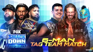 The Usos \& Roman Reigns vs. Edge \& The Mysterios: 6-Man Tag Team Match: Smackdown, July 16, 2021