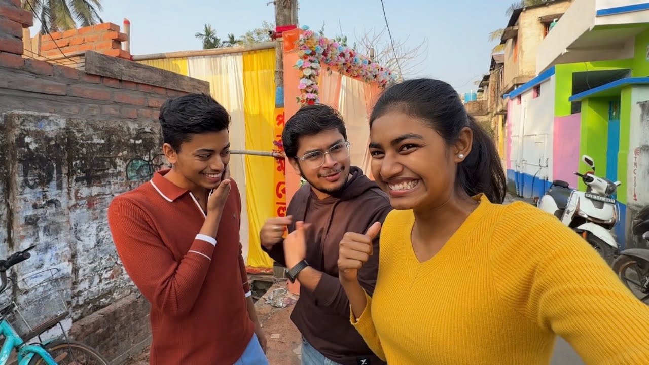 আজ আমরা সবাই নিমন্ত্রিত বাড়ি।Daily vlog - 21 @Prithwish06 @Mistudas01 