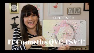 IT COSMETICS QVC TSV 6 PIECE HOLIDAY COLLECTION! | IT's YOUR TOP 5 SUPERSTARS and MORE!