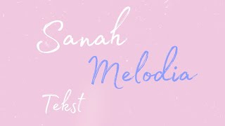 Sanah - Melodia - TEKST