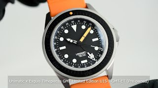Unimatic x Exquisite Timepieces GMT Limited Edition U1S-T-GMT-ET