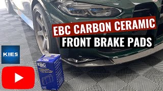 Installing EBC Carbon Ceramic FRONT Brake Pads | BMW G80 M3