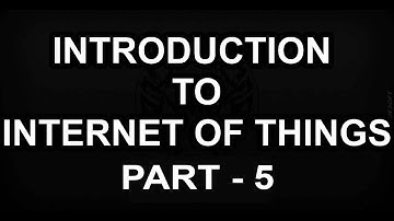 What is Internet Of Things?(Tamil) Part 5