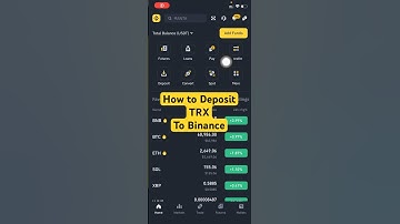 How to depost TRX Tron coin to binance using TRC20 #binance #trx #TRC20