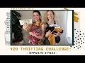$20 THRIFT CHALLENGE: Thrifting Opposite Styles | Sip & Thrift Ep. 9