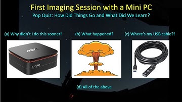 First Remote Mini PC Imaging Session