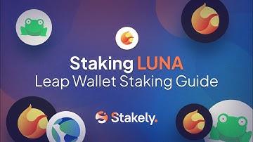 How to Stake LUNA with Leap Wallet | Easy Terra Staking Tutorial