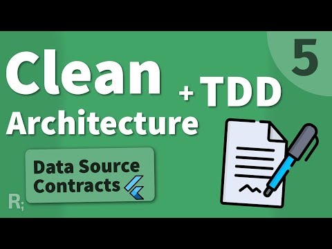 Flutter TDD Clean Architecture Course [5] – Contracts of Data Sources