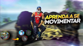 INACREDITÁVEL!🫨 COMO MELHORAR SUA MOVIMENTAÇÃO  🫨| MOVIMENTAÇÃO | 5 DICAS SIMPLES| FREE FIRE DICAS