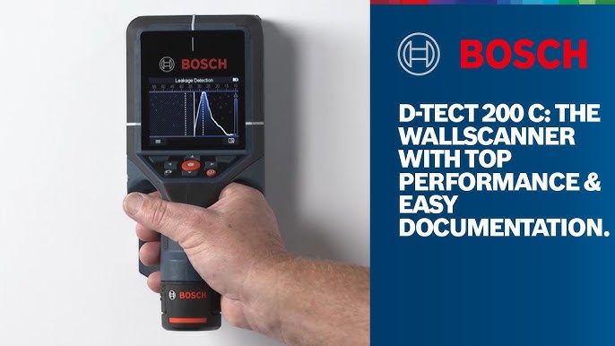 Bosch Wallscanner D-tect 200 C detektor struje - kablova pod