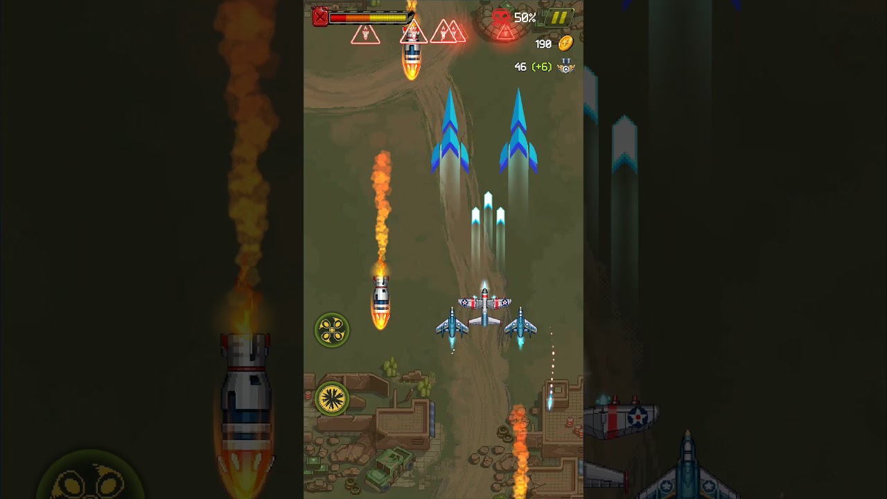 1945 Air Force - level- 97 ( Under The Burning Suns- 7) Game play