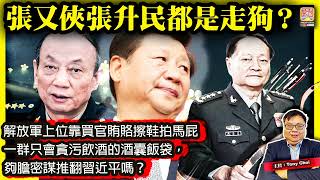 10.26 【張又俠張升民都是走狗?】解放軍上位靠買官賄賂擦鞋拍馬屁,一群只會貪污飲酒的酒囊飯袋,夠膽密謀推翻習近平嗎?@主持:Tony Choi