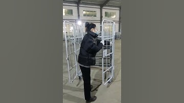 How to Assemble Worktainer？ #hmgroup #storagesolutions #worktainer #rollcontainer #storagecages