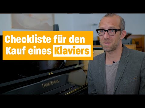 Video: Kauf Eines Gebrauchten Klaviers