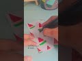 WATERMELON BOOKMARK🍉 #art #creative #youtubeshorts