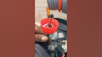 Motorcycle clutch cable lubrication best trick #shortvideo #motorcycle #lubrication