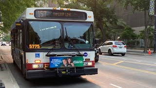 CTA Bus 157 Streetervile/Taylor From Chicago/Fairbanks To Lake/Randolph New Flyer 2008 D40LF #2020