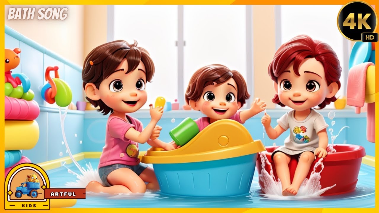Bath Song For Kids | Artful Animations - YouTube