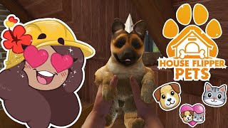 Digging Out an ABANDONED PUPPY?! I&#39;m In LOVE!! 🏠🔨 House Flipper: Pets DLC • #1