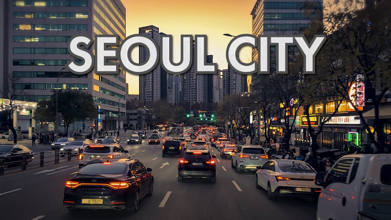 Seoul Night Drive 🌙 24/7 Lofi Jazz Radio (Relax/Study/Sleep) 📍 Live from South Korea