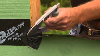 Flashing Windows with ZIP System Tape | Mastering the Basics | ZIP System sheathing and tape