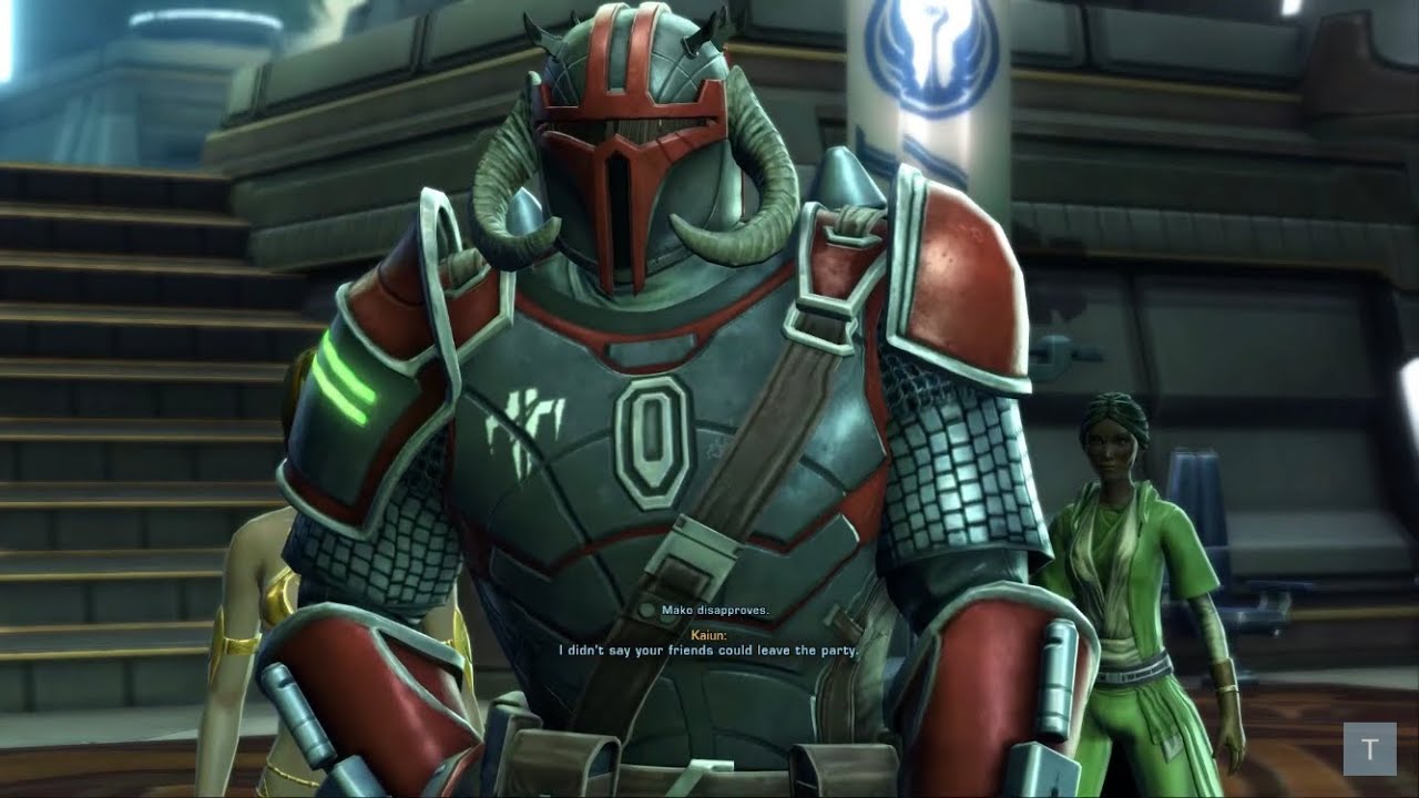 SWTOR: Bounty Hunter Dark Side Ending | with Stormbringer's Armor