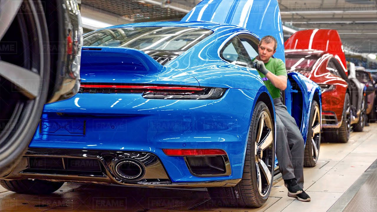 Inside Porsche Production in Germany