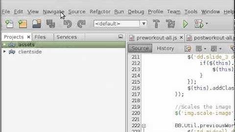 Menu selection bug in Netbeans 7.1