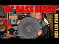 TOP BASS SPEAKERS Vintage RCF L18 P300 SPEAKER WOOFER BEAST 18" Inch